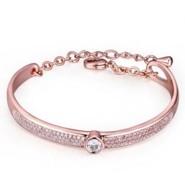  Klassisches Armband, Roségold, Roségold