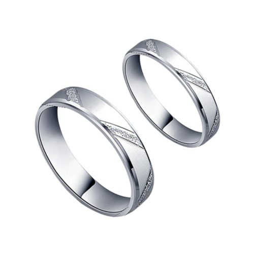 Silberner Ehering, Herren, Größe 11