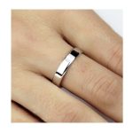 Silberner Herren-Ehering, Größe 11