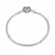 Silberarmband mit Herzmotiv, 19 cm