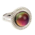  Stimmungsring, größenverstellbar, mit Sonnenmotiv