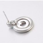 Konzentrisches rundes Schmuckset, verziert mit Swarovski-Kristallen