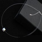  Würfelanhänger-Armband, Crystal AB, verziert mit Swarovski-Kristallen