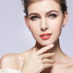 Geflochtener Silberring, Weiß, 8