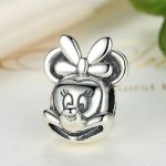  Silberner Minnie-Maus-Anhänger