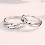 925 sterling ezüst karikagyűrű, női 5