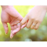 Silberner Damen-Ehering, Größe 7