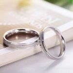 Silberner Herren-Ehering, Größe 11