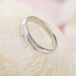 Herren-Ehering, Silber, verstellbar