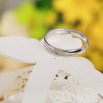 Damen-Ehering, Silber, verstellbar