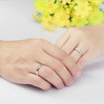 Damen-Ehering, Silber, verstellbar