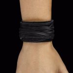  Lacklederarmband, Schwarz