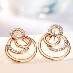  Ringschmuckset, verziert mit Swarovski-Kristallen