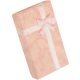 Schmuckkästchen mit Schleife, aus Papier, rosa