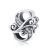  Silberner Buchstabe S-Charm mit Zirkoniumkristall