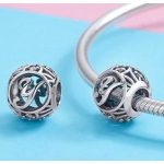  Silberner Buchstabe Y mit Charm-Kristallen