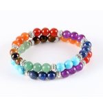  Chakra-Ausgleichsarmband mit Halbedelsteinen