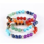  Chakra-Ausgleichsarmband mit Halbedelsteinen