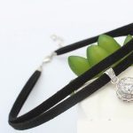  Doppelte Lederhalskette