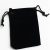 Cord-Stoffbeutel schwarz 9x12cm