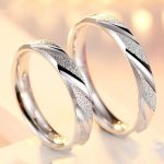 Silberner Ehering, Herren, Größe 11