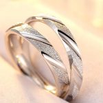 Silberner Ehering, Herren, Größe 10