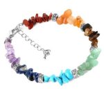  Regenbogenarmband mit den Farben der 7 Chakren