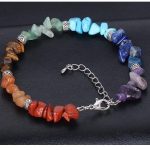  Regenbogenarmband mit den Farben der 7 Chakren