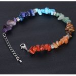  Regenbogenarmband mit den Farben der 7 Chakren