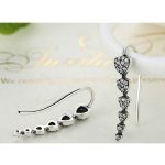 Silberohrringe mit Dreiecksmotiv