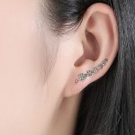 Silberohrringe mit Dreiecksmotiv