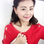 Schmuckset in Form eines Wassertropfens, verziert mit Swarovski-Kristallen, AB