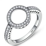 Ring aus Silber mit Reifenmuster, 7