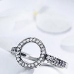 Ring aus Silber mit Reifenmuster, 7