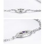 Silberarmband mit Augenmotiv