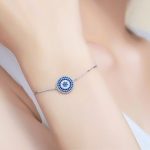 Silbernes Glücksarmband