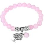  Meditationsarmband, Rosenquarz