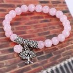  Meditationsarmband, Rosenquarz