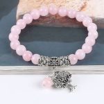  Meditationsarmband, Rosenquarz