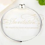 Silberarmband mit Kugelmotiv, 21 cm