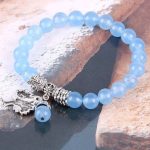  Meditationsarmband, Aquamarin