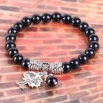  Meditationsarmband, schwarzer Onyx