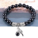  Meditationsarmband, schwarzer Onyx