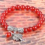  Meditationsarmband, roter Achat