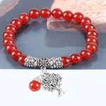  Meditationsarmband, roter Achat