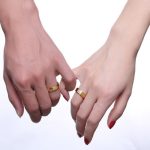 Herren-Ehering aus Edelstahl, Gold, Größe 11