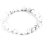  Meditationsarmband mit Howlithperlen