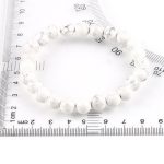  Meditationsarmband mit Howlithperlen