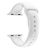Apple Watch Armband, Silikon, 38 mm, weiß