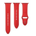 Apple Watch Armband, Silikon, 38 mm, rot